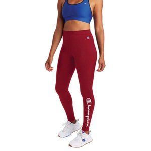 Red Champion Leggings Size XL